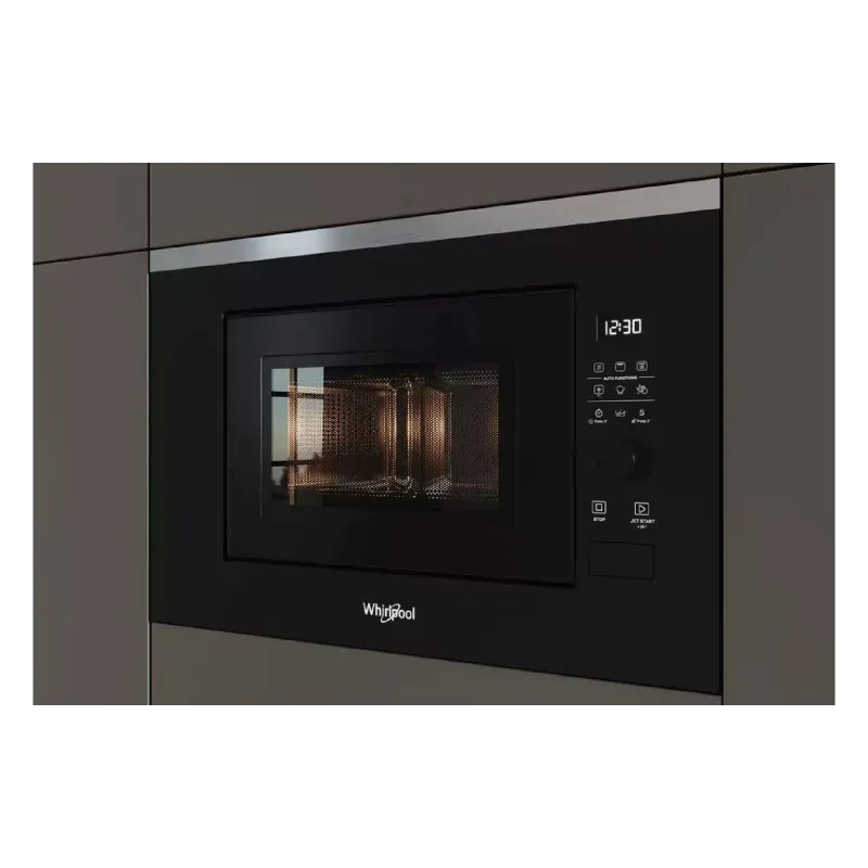 Built-in microwave oven Whirlpool (WMF200G), 20 l, 800 W, Black