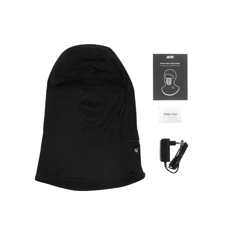 Балаклава з підігрівом 2E, Shadow Black (2E-HBSWL-BK)