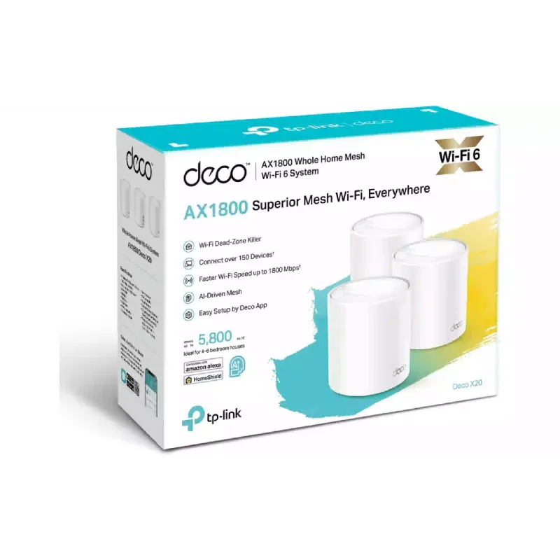 WLAN-System TP-Link X20 (Deco X20 3 pack)
