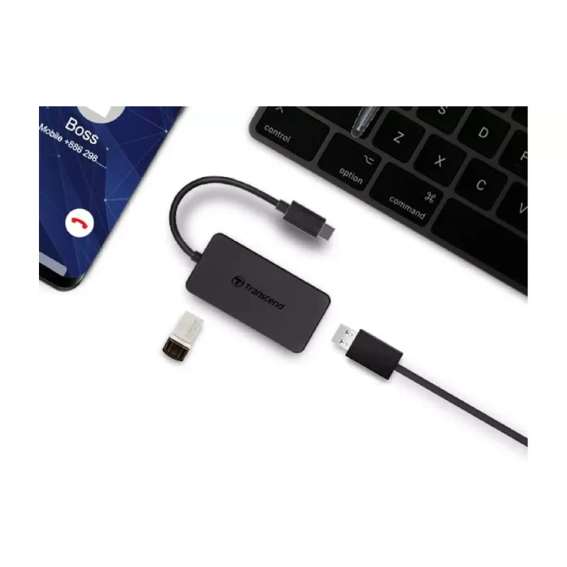 Hub USB Transcend (TS-HUB2C)