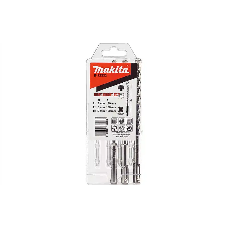 Комплект свредла Makita (B-12332)