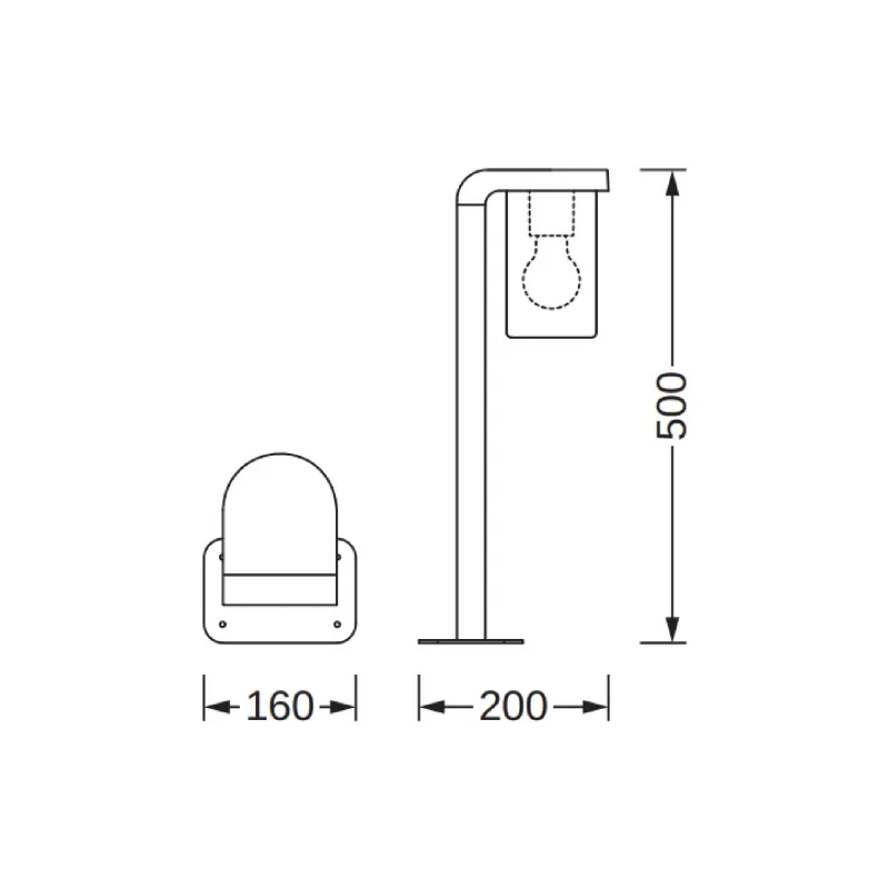 Lâmpada Osram, Black (4058075554351)