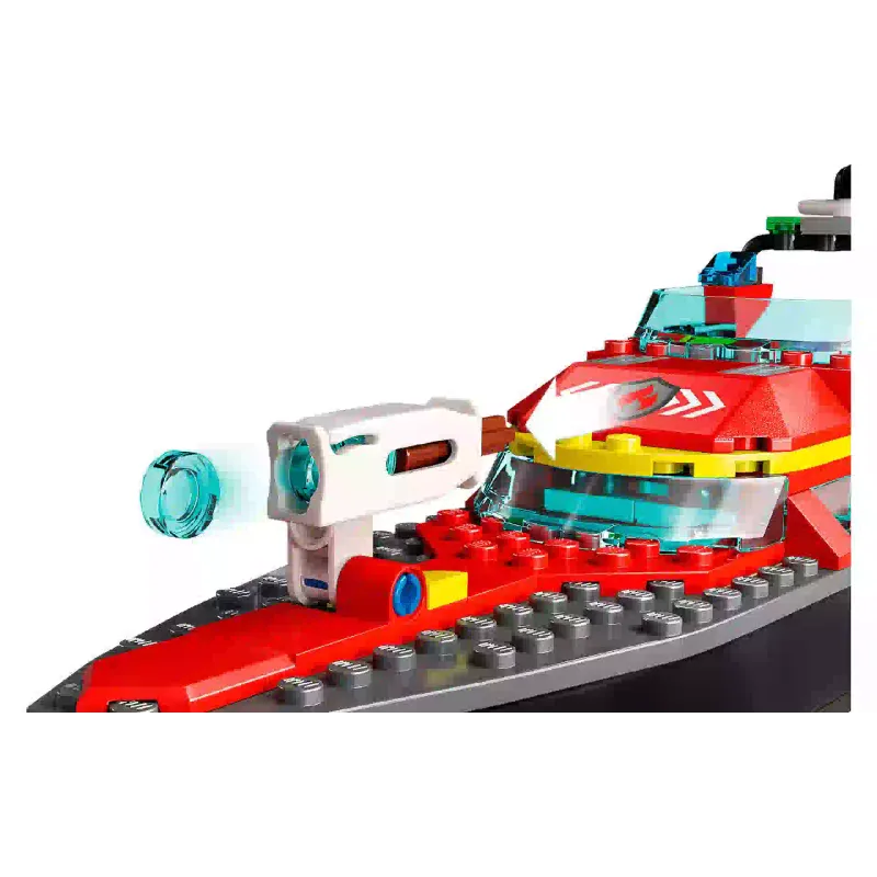 Konstruktőr LEGO City Fire Fire Rescue Boat (60373)