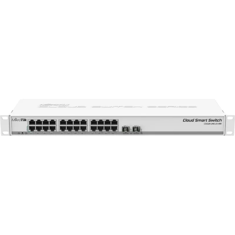 Превключвател MikroTiK (CSS326-24G-2S+RM)