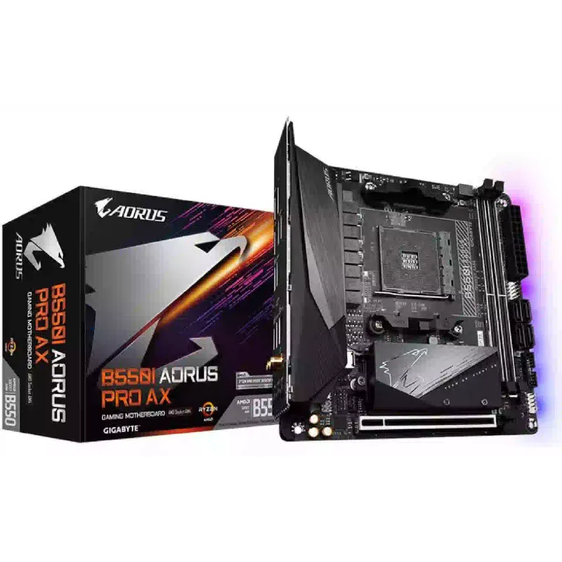 اللوحة الأم Gigabyte Aorus Pro B550 (B550I AORUS PRO AX)