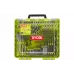 Conjunto de brocas e brocas Ryobi RAKDD100 (5132004666) Conjunto de brocas e brocas Ryobi RAKDD100 (5132004666)