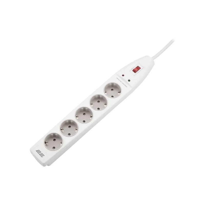 Мережевий подовжувач 2E (2E-SP515M5WH), White