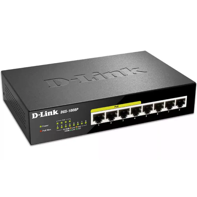 Trocar D-Link (DGS-1008P)