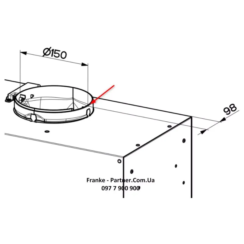 Витяжка Franke, Black (305.0665.365)