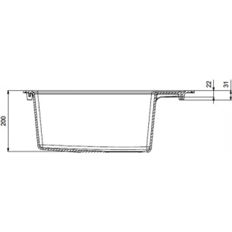 Mosogató Franke SID 610-40, Black (114.0497.988)