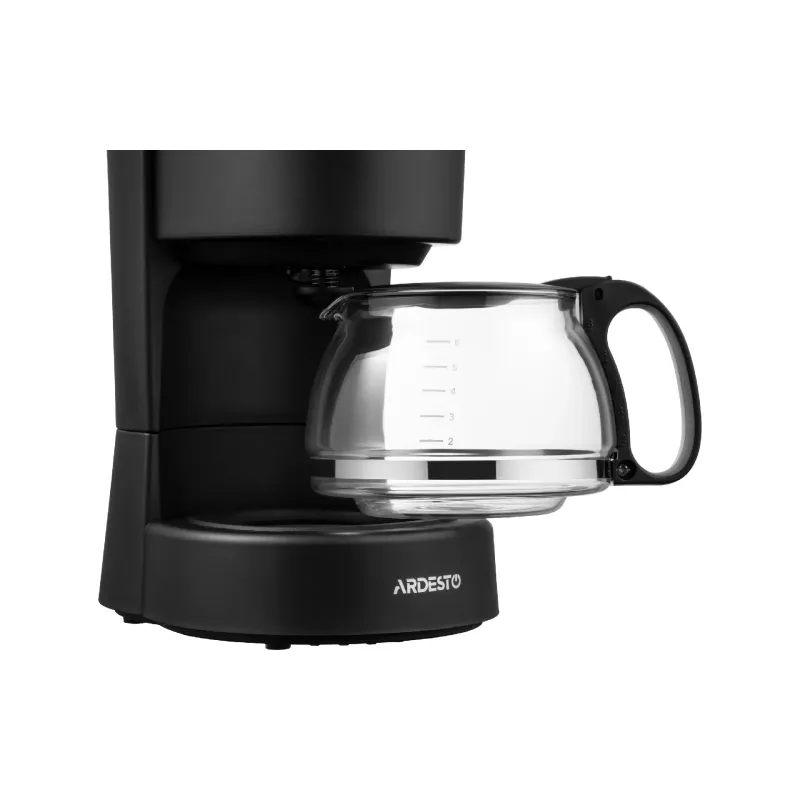 Cafetera de goteo Ardesto, Silver/Black (YCM-D060)