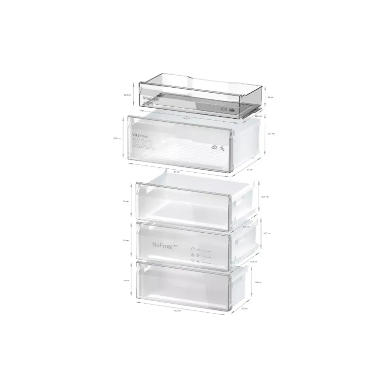 Hladilnik Bosch, Stainless steel (KGN49XID0U)