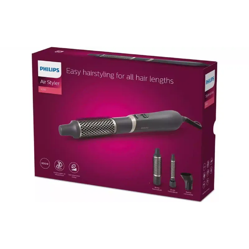 Escova para secador de cabelo Philips (BHA301/00)