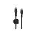 Kabel za polnjenje in sinhronizacijo Belkin USB-C - Lightning, Black (CAA011BT1MBK)