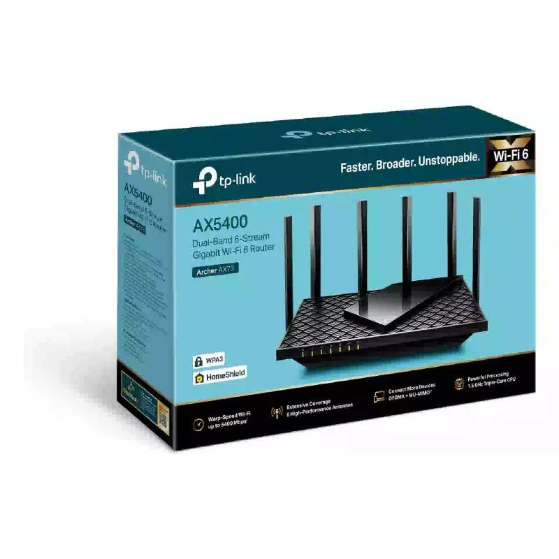 Router TP-Link  (Archer AX73)