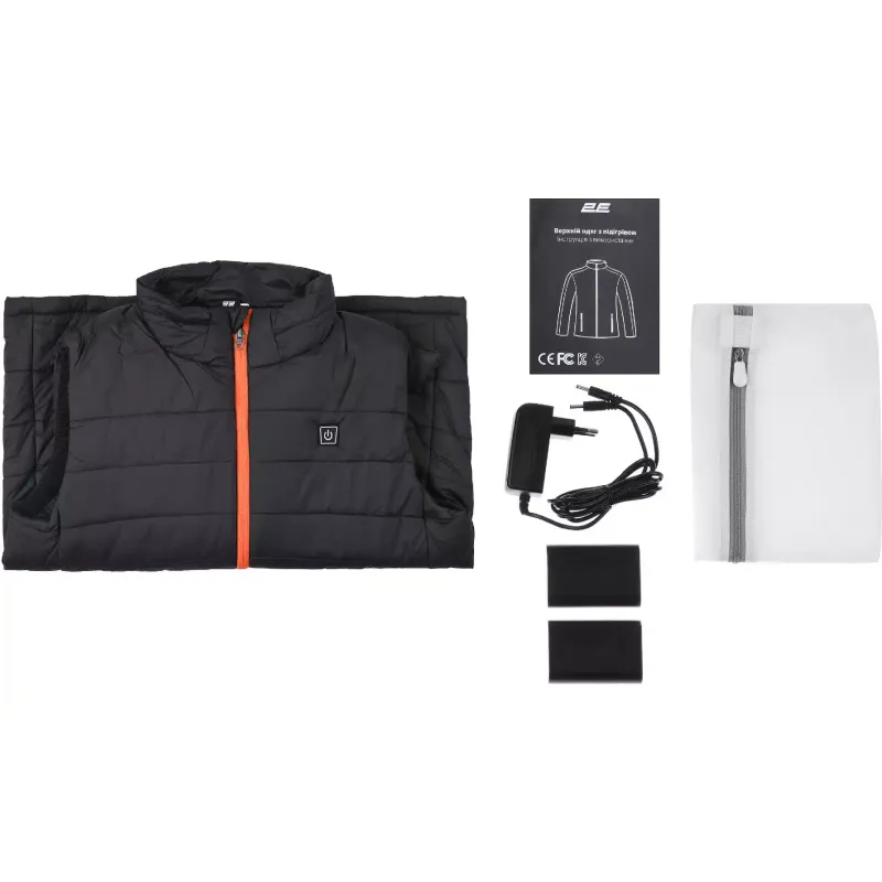 Colete aquecido 2E, Black (2E-HVHPPS-BK)
