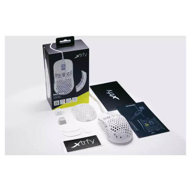 Mouse Xtrfy  (XG-M42-RGB-WHITE)