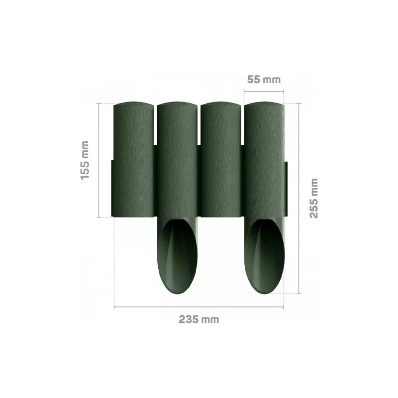 Cercas de gramado Cellfast, Green (34-042)