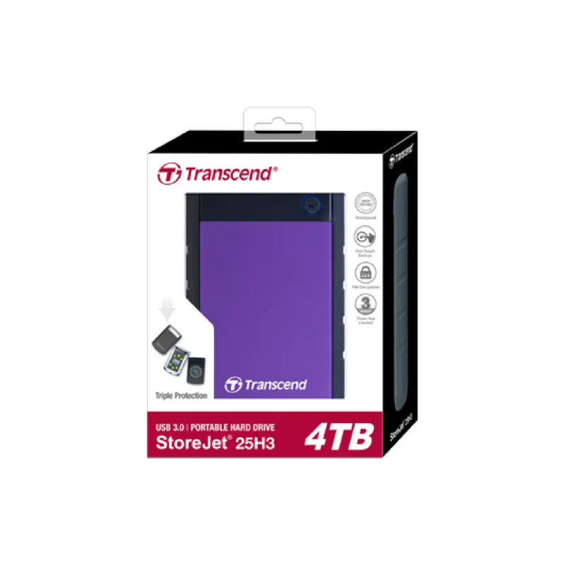 محرك أقراص USB Transcend (TS4TSJ25H3P)