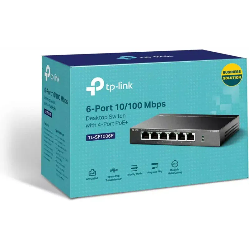 Превключвател TP-Link (TL-SF1006P)