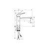 Torneira de cozinha Hansgrohe KM120 (71806000)