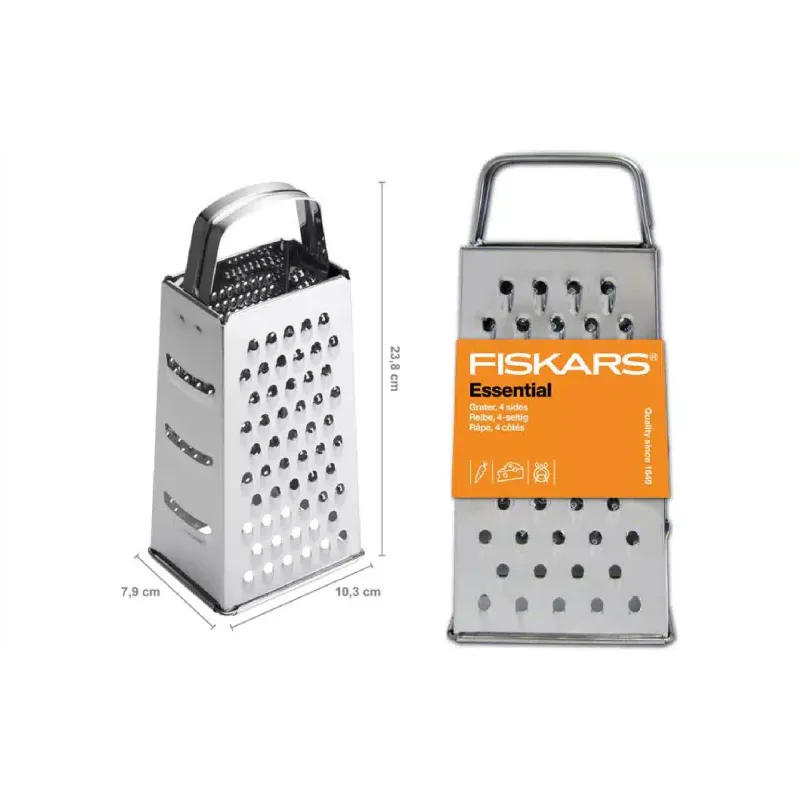 4-seitige Reibe Fiskars Essential (1023798)