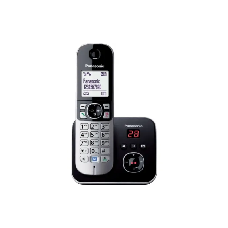 DECT radiotelephone Panasonic, Black (KX-TG6821UAB)