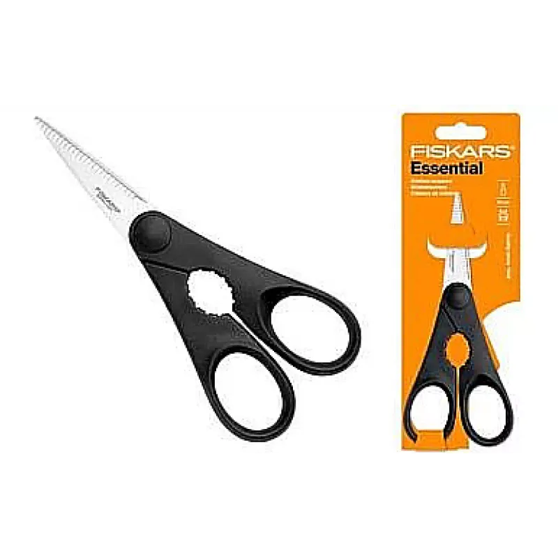 Кухненски ножици Fiskars Essential, Black (1023820)