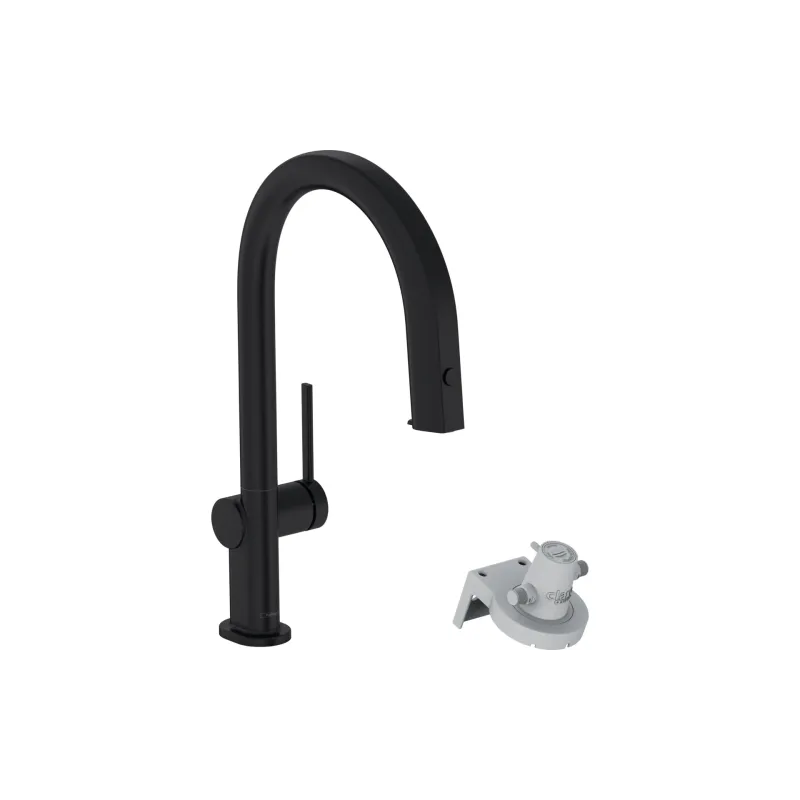 Смеситель для кухни Hansgrohe, Black (76803670)