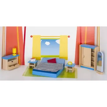 Puppenset goki, Light Blue (51906G)