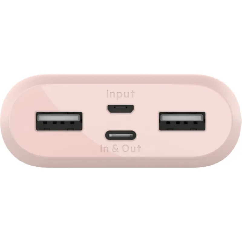 باور بانك Belkin 10000 mAh, Rose Gold (BPB011BTRG)