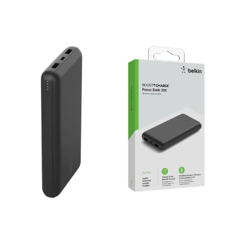 Powerbank Belkin 20000 mAh, Black (BPB012BTBK)