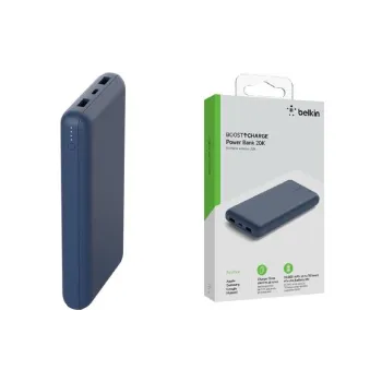 باور بانك Belkin 20000 mAh, Blue (BPB012BTBL)