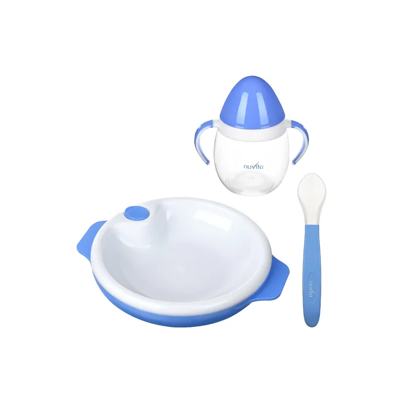 Conjunto de alimentação Nuvita, Light Blue (NV1491Blue)