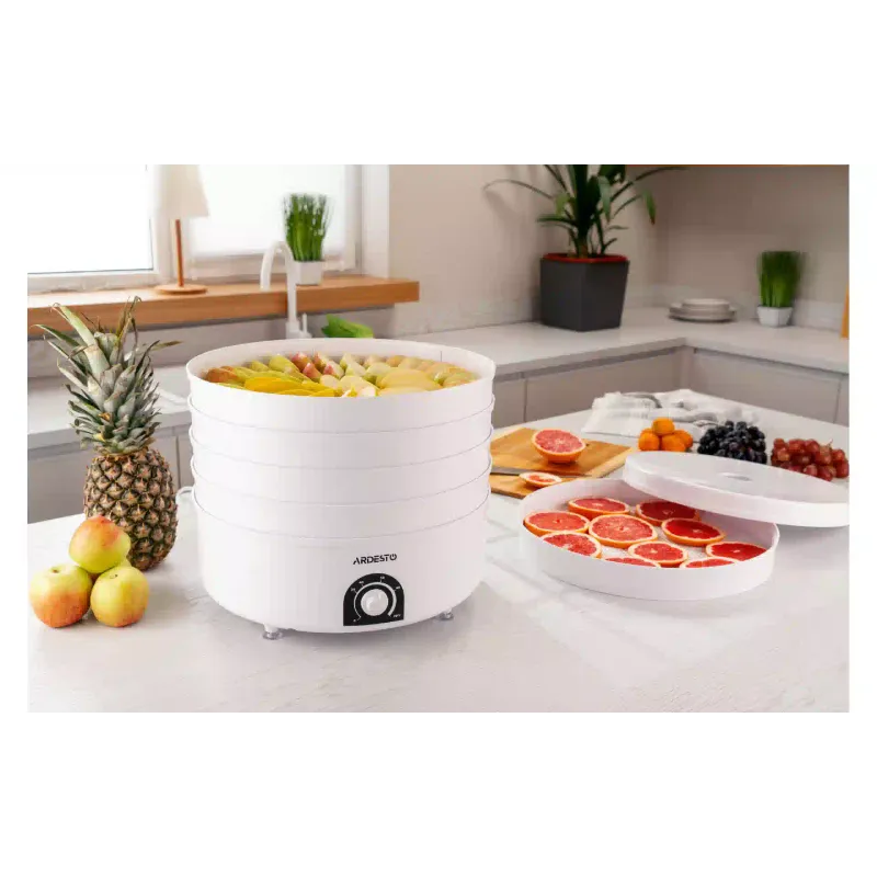 Στεγνωτήριο για λαχανικά και φρούτα Ardesto, White (FDB-5385)