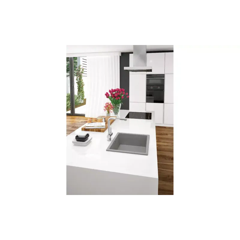 Pia da cozinha Deante Corda, Metal Grey (ZQA_S10C)