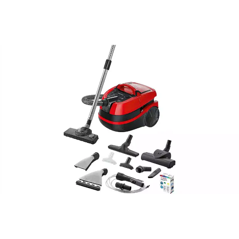 Aspirador de pó Bosch, Red (BWD421PET)