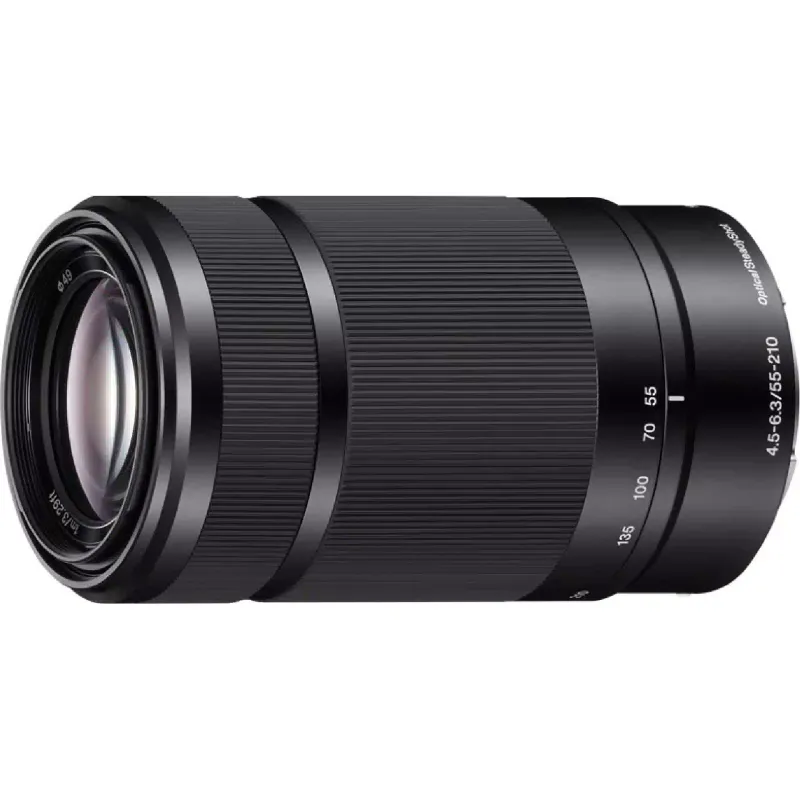 عدسة Sony, Black (SEL55210B.AE)