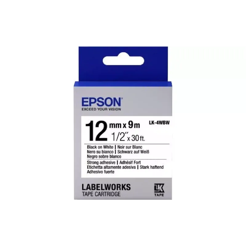 Cartucho Epson LK4WBW (C53S654016)