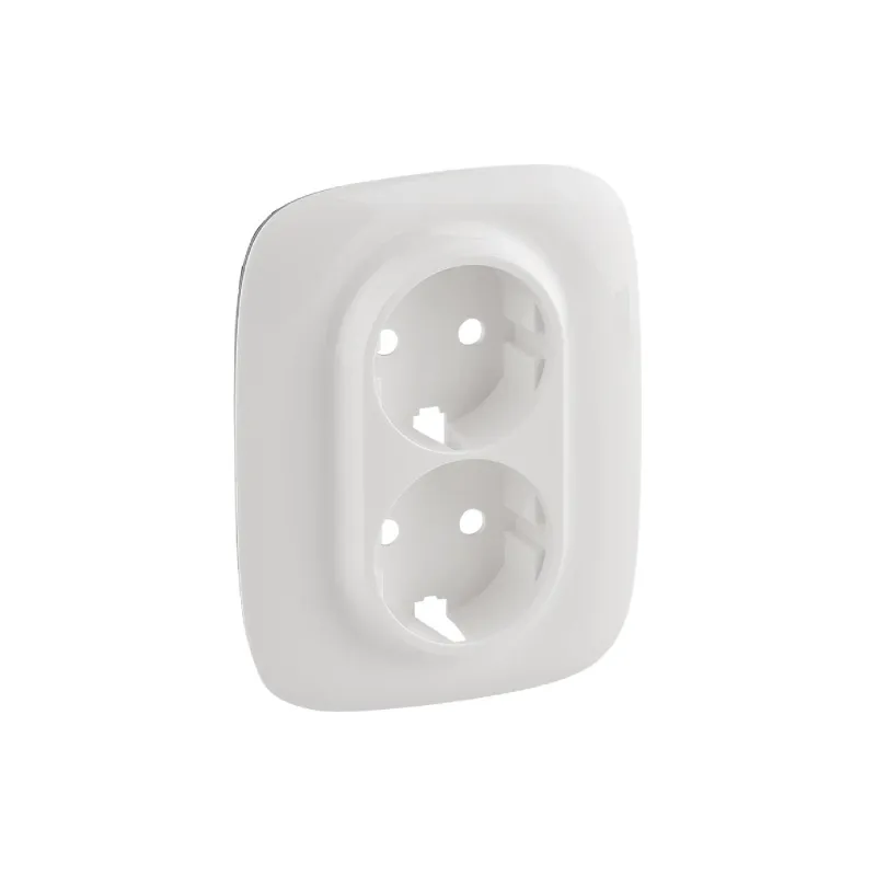 Placa frontal do soquete Legrand, White (754955)