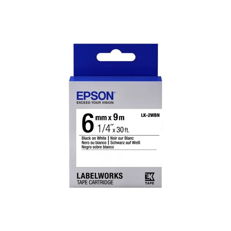 Cartucho Epson LK2WBN (C53S652003)