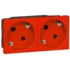 Bloco de soquete Legrand, Red (077612)
