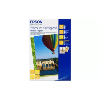 Бумага Epson Premium Semiglossy Photo Paper, 100 х 150 мм, 50 стр (C13S041765)