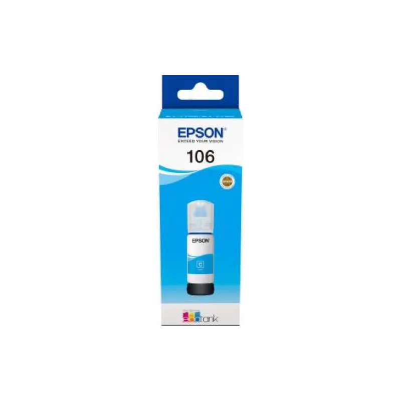Ink container Epson (C13T00R240), for Epson L7160/L7180, Cyan