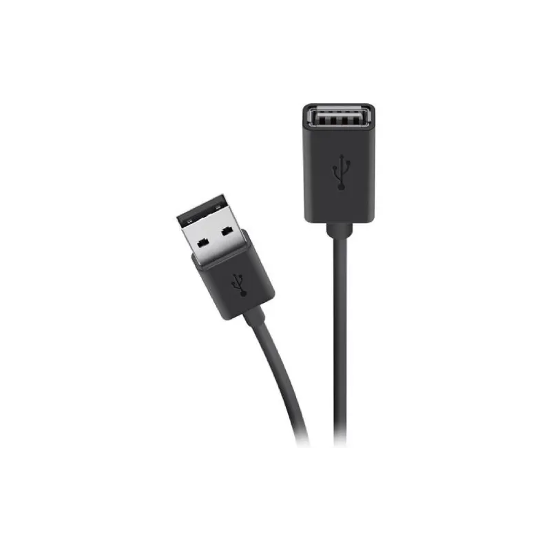 Кабель для зарядки та синхронізації Belkin USB-A - USB-A (F3U153BT3M), 3 м, Black