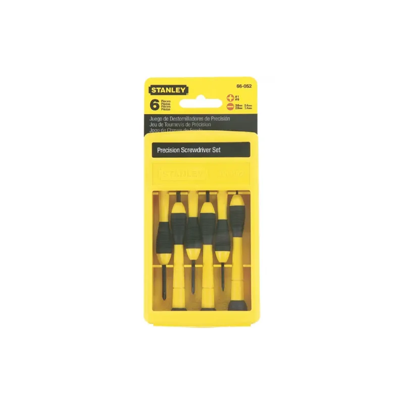Conjunto de chaves de fenda para mecânica de precisão Stanley (0-66-052)