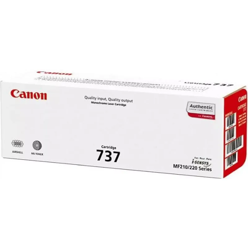 Cartucho Canon 737, Black (9435B002)