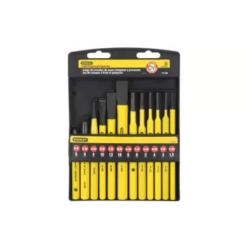 Conjunto de punções e formões Stanley (4-18-299)