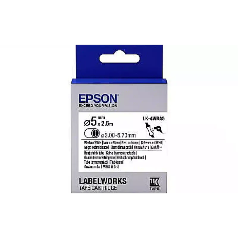 Kartuša Epson LK4WBA5, Black (C53S654904)
