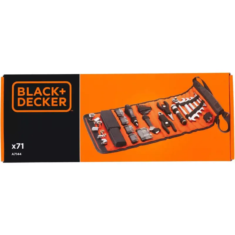 Набір інструментів Black+Decker (A7144), Black